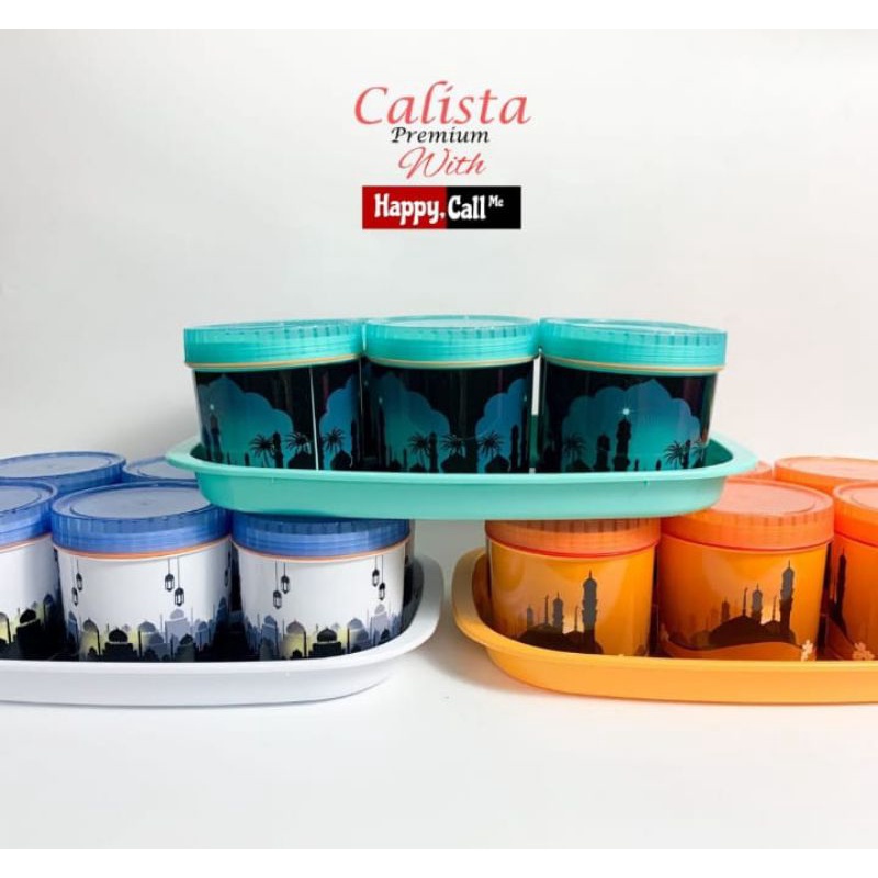 Tonam Set Islamic 7in1 Calista Premium / Toples Set Nampan Calista Premium / Toples Set Calista 7 in 1 / Toples Set Calista Tonam 7in1 / Toples Set + Nampan