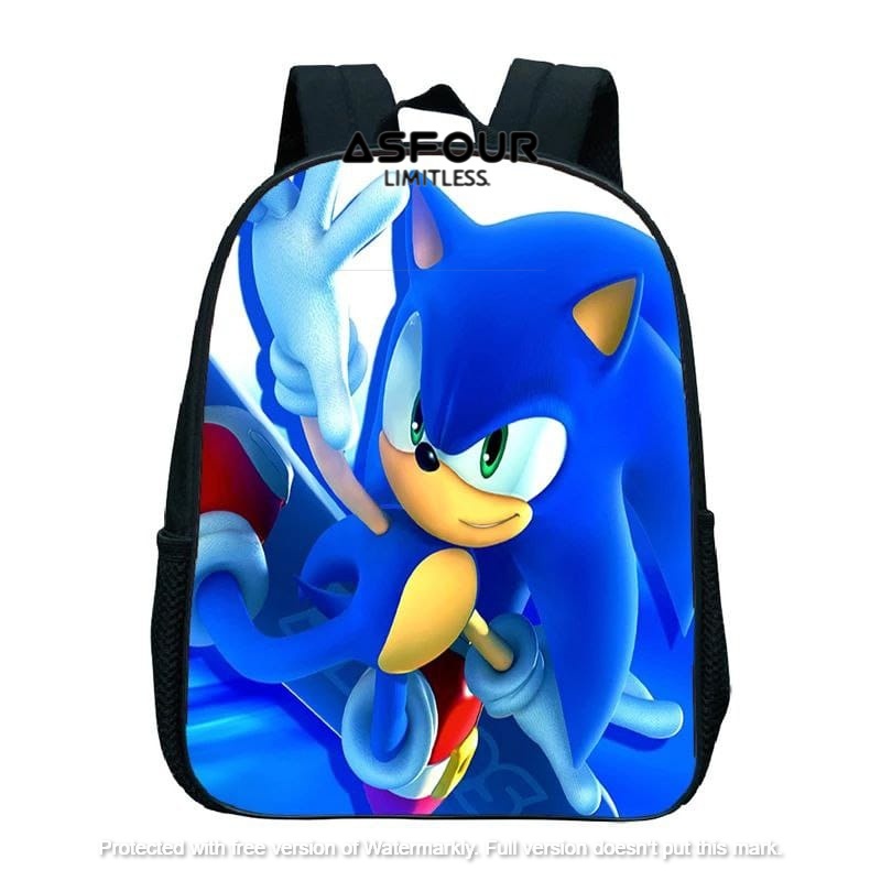 Tas Anak Laki Laki Tas Ransel Anak Sekolah Anak Tas Karakter Anak Tas Anak Anak Tas Gambar Sonic Tas Sekolah Anak Laki Laki Tas Anak PAUD TK SD DINI