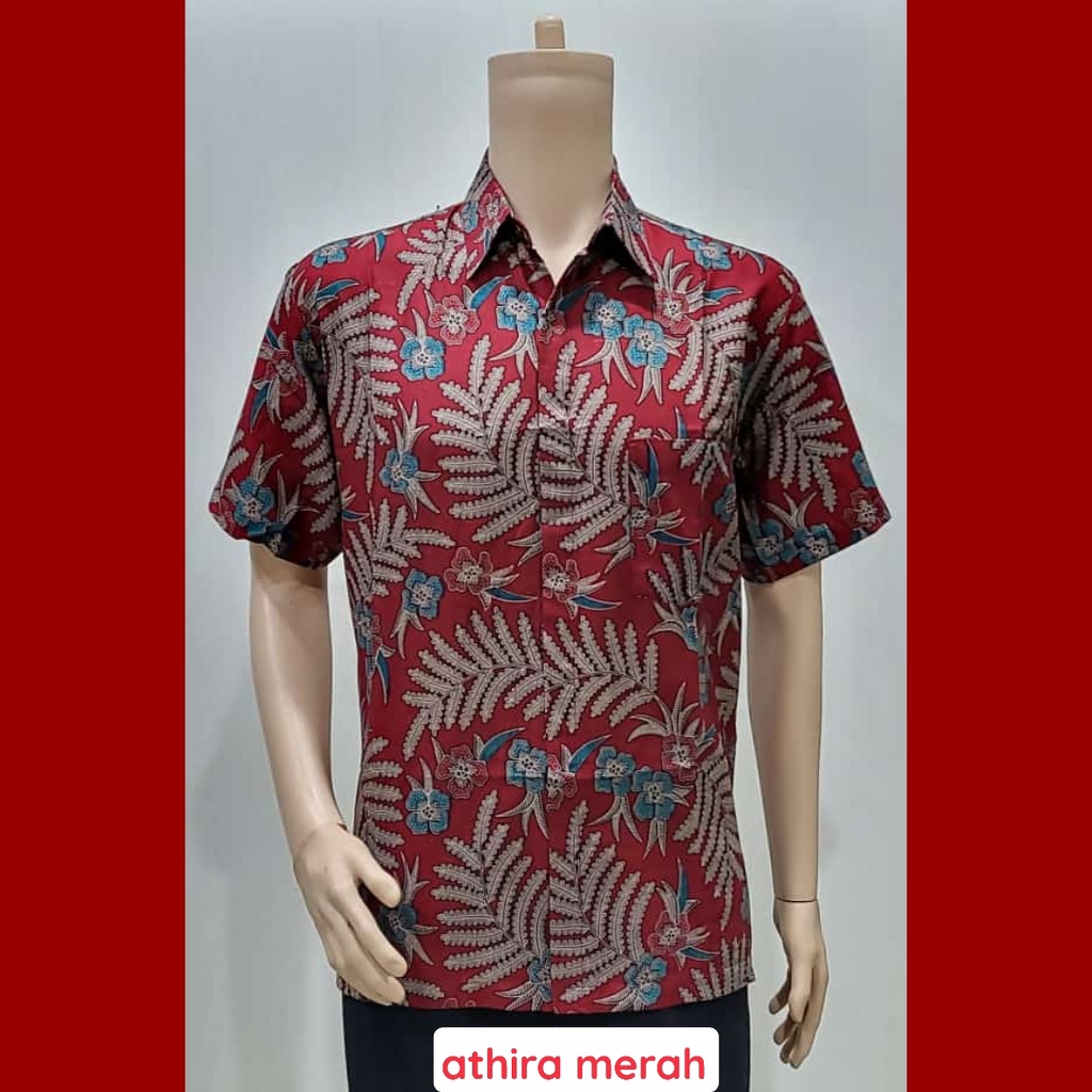 ROSITA SELENDANG MERAH BATIK COUPLE KELUARGA PASANGAN MODERN JUMBO PREMIUM SARIMBIT AYAH IBU ANAK