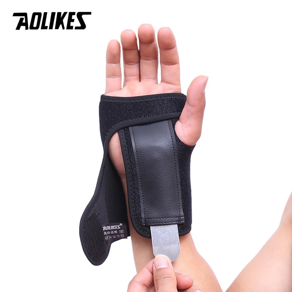 AOLIKES 1676 Premium Wrist Recovery + Metal Plate - Wrist Wrap / Wrist Support / Wristband