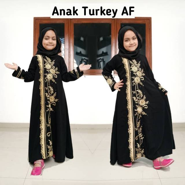 GALLERY EXCLUSIVE ABAYA ANAK TURKEY AF