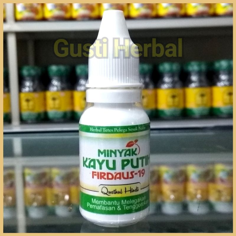 Minyak Kayu Putih Firdaus-19 Qusthul Hindi Redakan Hidung Tersumbat Hilang Penciuman