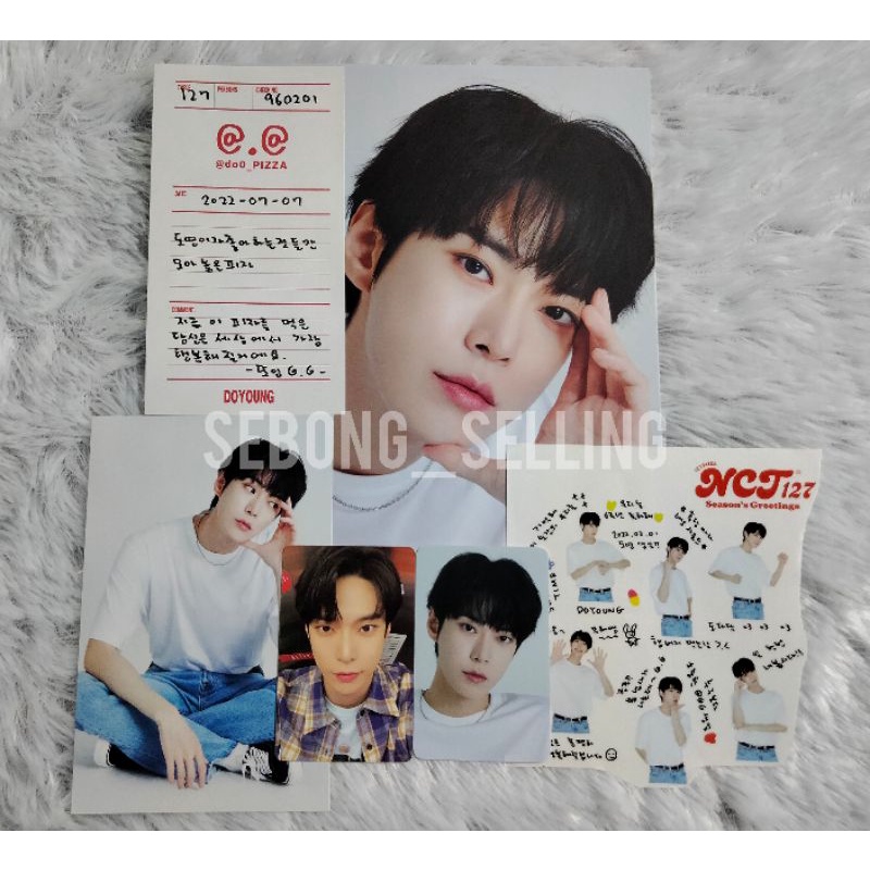 READY[baca deskripsi] SHARING SG22 NCT 127 MEMBER SET BENEFIT KTOWN DOYOUNG JAEHYUN MARK TAEYONG JUN