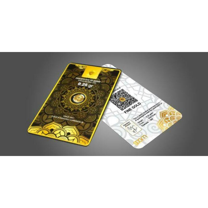 S.A.LE Mini gold 005 gr minigold 24K bisa tukar antam