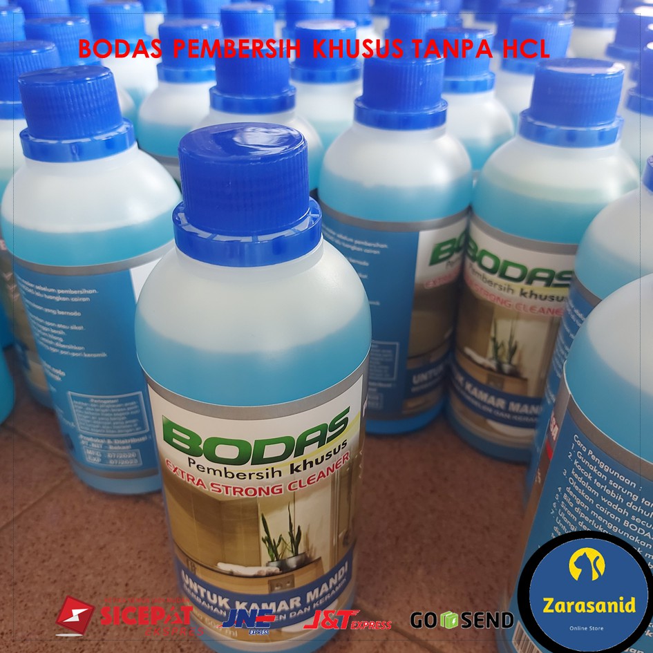 PAKET BODAS 12 BOTOL 500ML PEMBERSIH TOILET KERAK KERAMIK PORSELEN KAMAR MANDI HARGA RESELLER