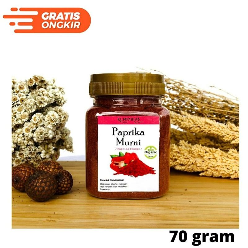 

REMPAHLAB PAPRIKA BUBUK / JUAL PAPRIKA BUBUK MURNI MURAH DAN ORGANIK