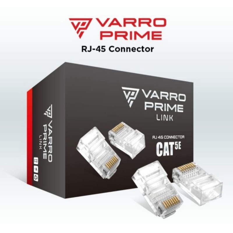 VARRO PRIME LINK RJ 45 CONNECTOR CAT 5E