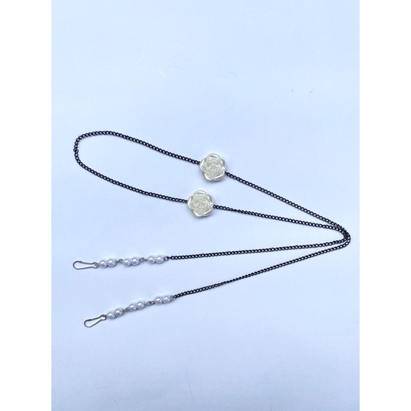 Konektor Masker Strap Mask 2in1 Mutiara Kristal-R 3