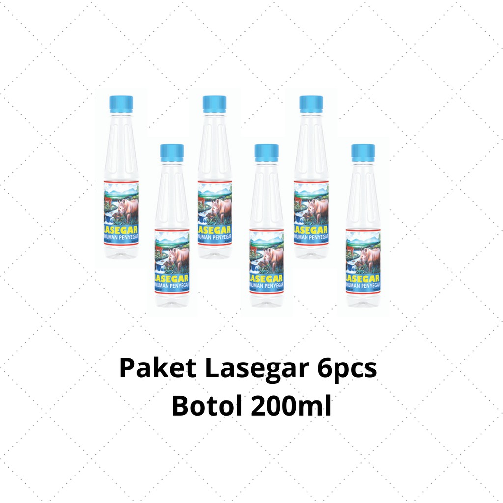 

Lasegar Botol 200ml - Isi 6 Botol / Minuman Panas Dalam Sariawan/ Lasegar larutan penyegar