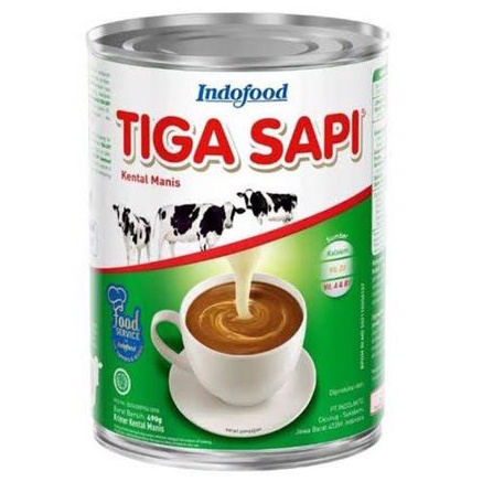 

Tiga sapi kental manis 500g