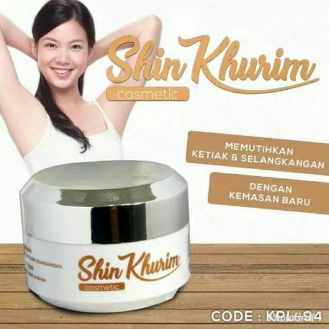 NEW PACKING SHIN KHURIM PEMUTIH KETIAK ORIGINAL BPOM - SHINKURIM PEMUTIH KETIAK