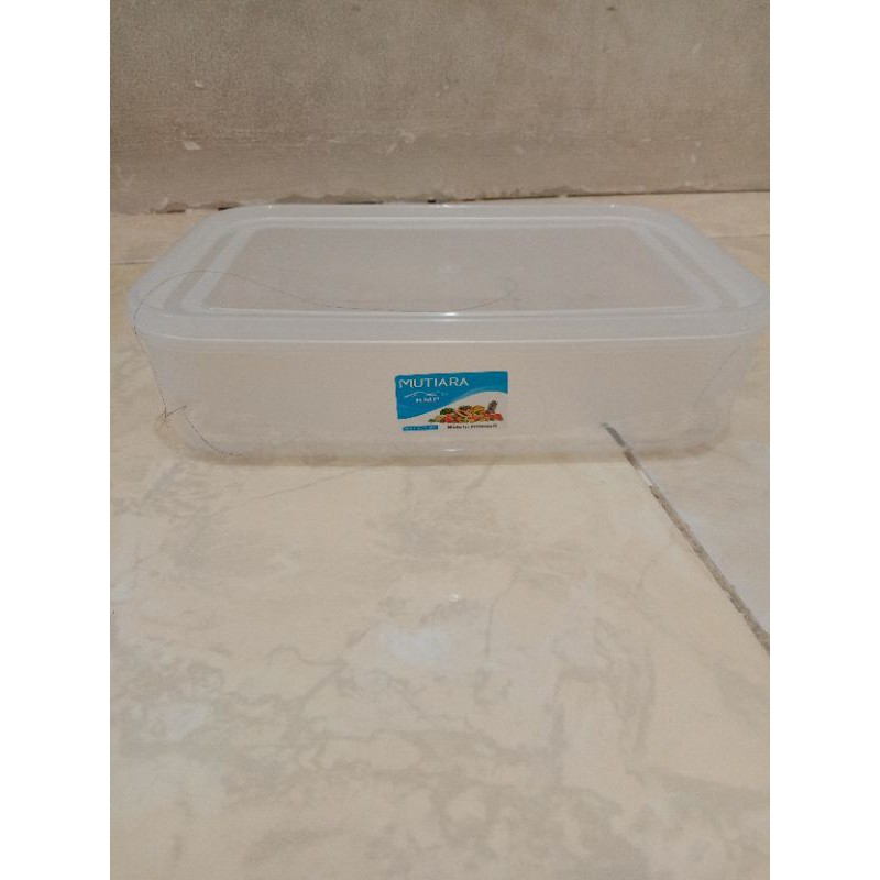 (12pcs ) toples plastik 900ml/kotak makan