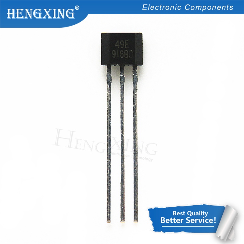 100pcs SS49E S49E 49E Hall element OH49E Hall Sensor Hall Effect Hall