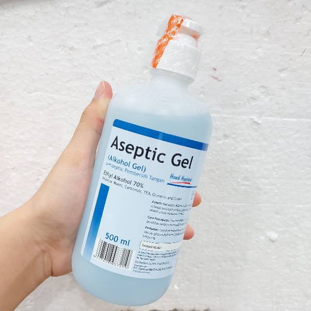 Aseptic Gel OneMed 500 ml + Dispenser / Hand Sanitizer Antiseptic Gel