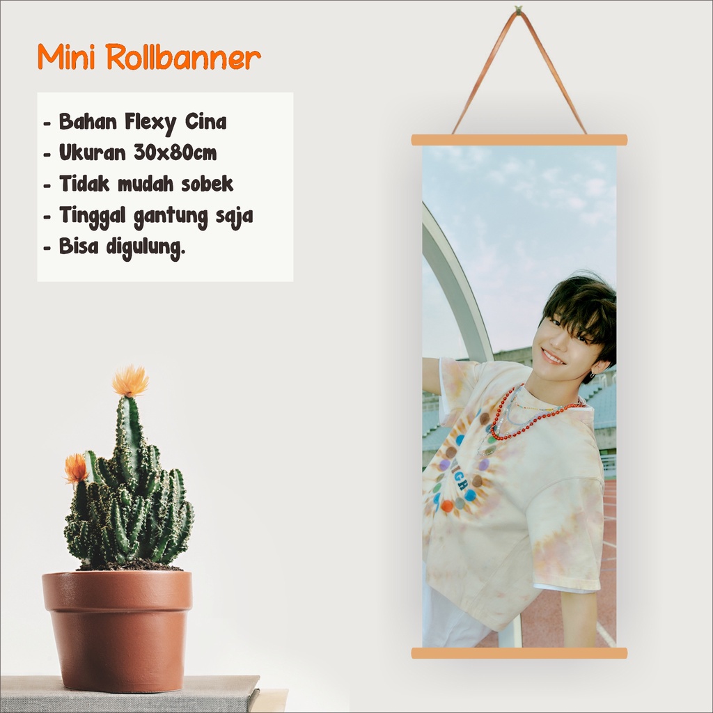 MINI ROLL BANNER NCT DREAM HELLO FUTURE JAEMIN