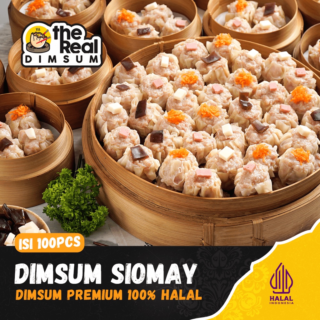 

Dimsum Siomay Isi 100pcs Halal Frozen