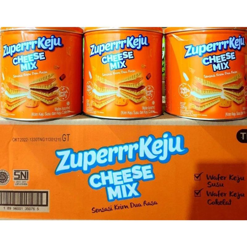 

WAFER KALENG/ZUPER KEJU CHESE 228GR