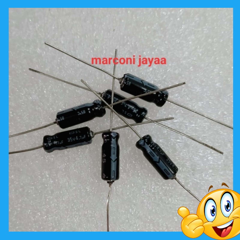 kapasitor 4,7uf 35volt axial
