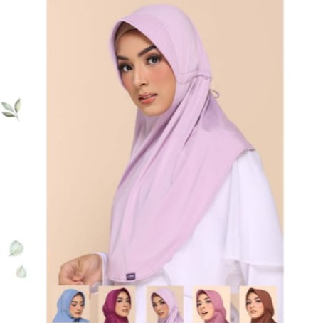 Bergo Serut Belakang Elzatta - ZARIA SAHARA