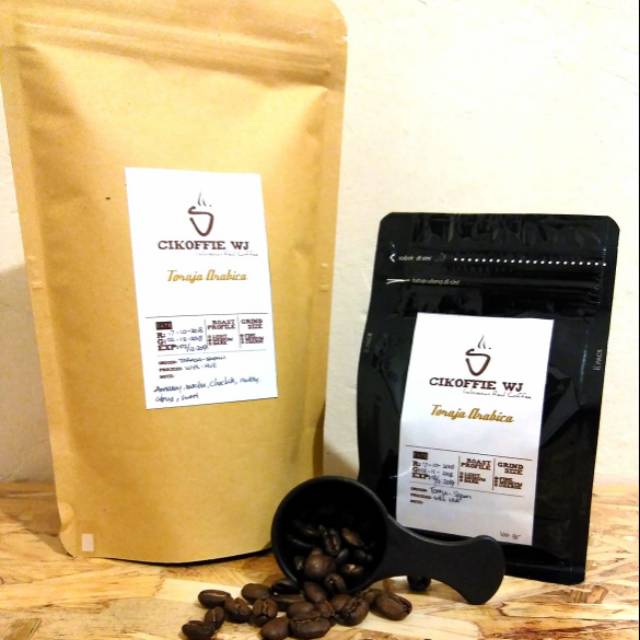 

Kopi Arabika Toraja Wethull Cikoffie WJ 200g