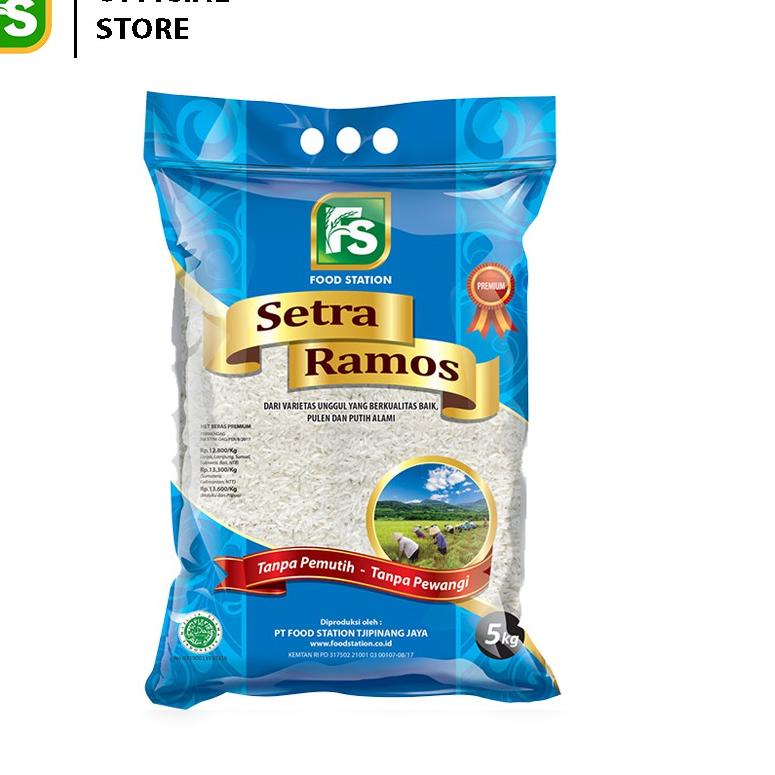 

Update! Food Station - Beras Setra Ramos 5 Kg