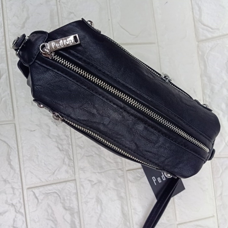 Handbag pedro Y002 / clutch pria dan wanita tali pendek Import murah