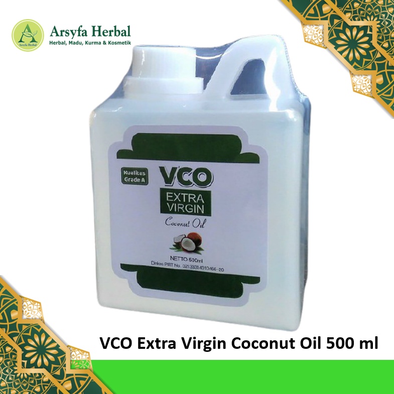 

VCO Ath Thoifah | Extra Virgin Coconut Oil 500 ml Ath-Thoifah (Kemasan 1/2 liter)