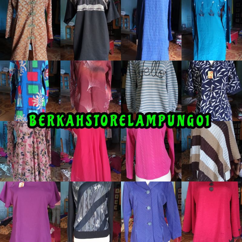 OBRAL BAJU ATASAN WANITA CUCI GUDANG BESAR BESARAN ❤️