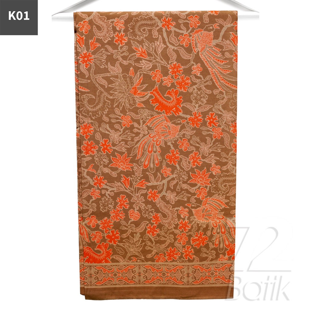 KAIN BATIK PREMIUM Bahan Katun Motif Burung Murai Warna Hijau 721808 Cap 72 Jarik Jarit Samping Kebat Panjang Batik Katun Modern Premium Bahan Seragam Batik Pernikahan Kantor Keluarga Murah Kamen Jadi Batik Bali Lembaran