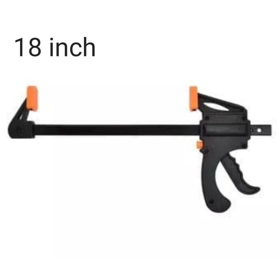 Clamp quick f clamp catok klem kayu body besar penjepit 18 inch