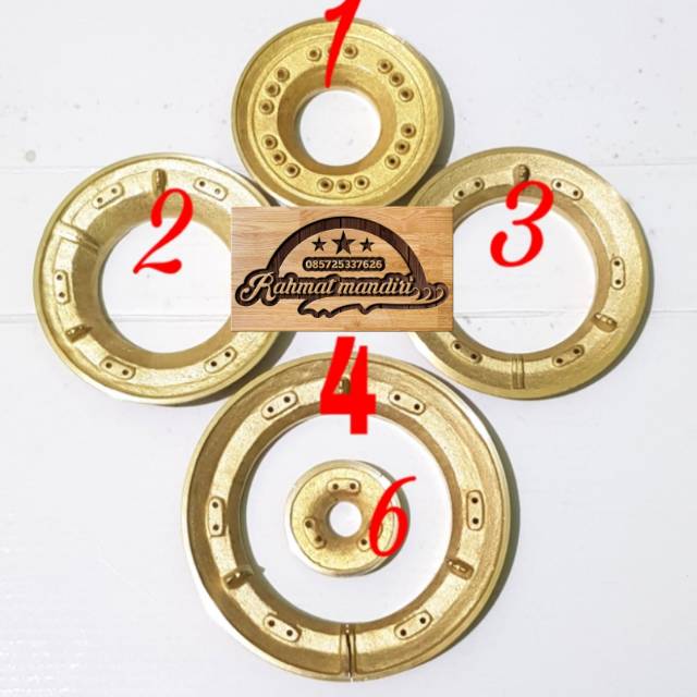 Burner Model Philips Kecil MULTI NO.3 - Kompor Covina - Miyako