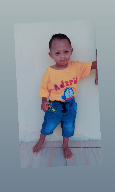 Baju Nama Dan Karakter Flanel Size 1