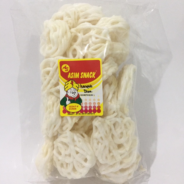 Kerupuk ikan besar asli palembang