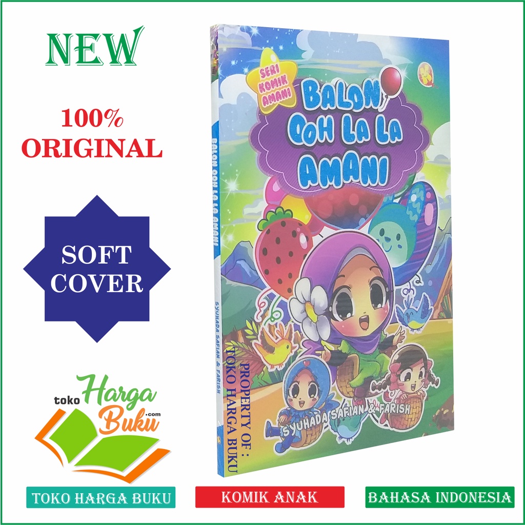 Foto Balon Oh La La Amani - Seri Komik Amani Penerbit Alkautsar Kids