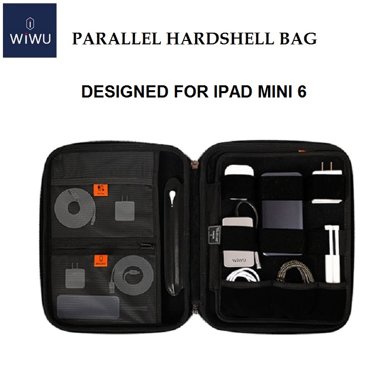 WIWU 6-inch Parallel Hardshell Bag - Gagdet Accesories Organizer