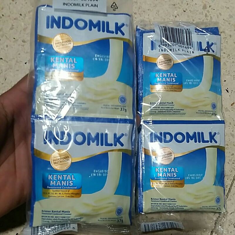 

indomilk susu kental manis sac (6x37gr)