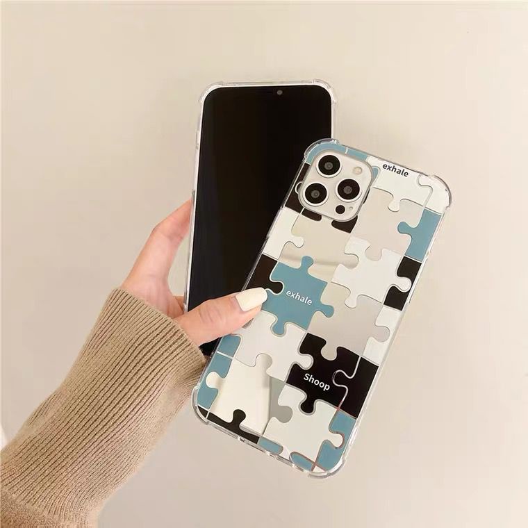 [TPC] Mirror Phone Case PUZZLE IPHONE 6 6S 7 8 PLUS X XS MAX XR 11 12 13 PRO MAX Casing Cermin HP IP027