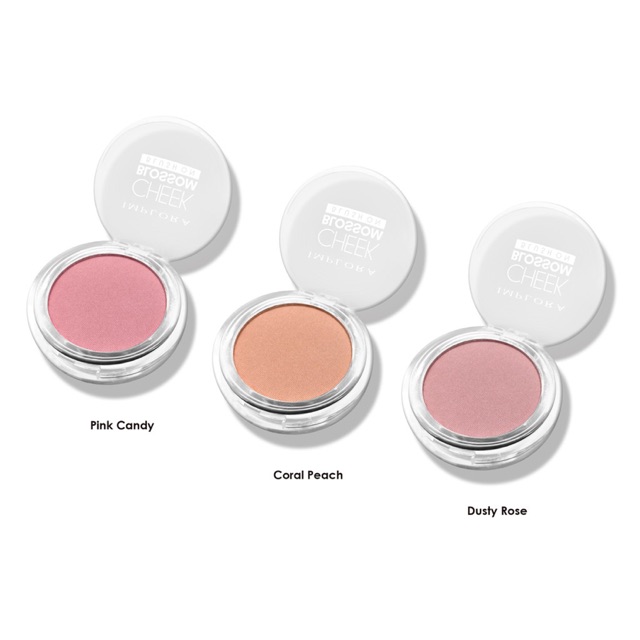 Implora blush on cheek - blush on implora BPOM