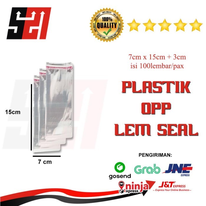 

Plastik Opp Tebal Kue Roti Ukuran 7x15