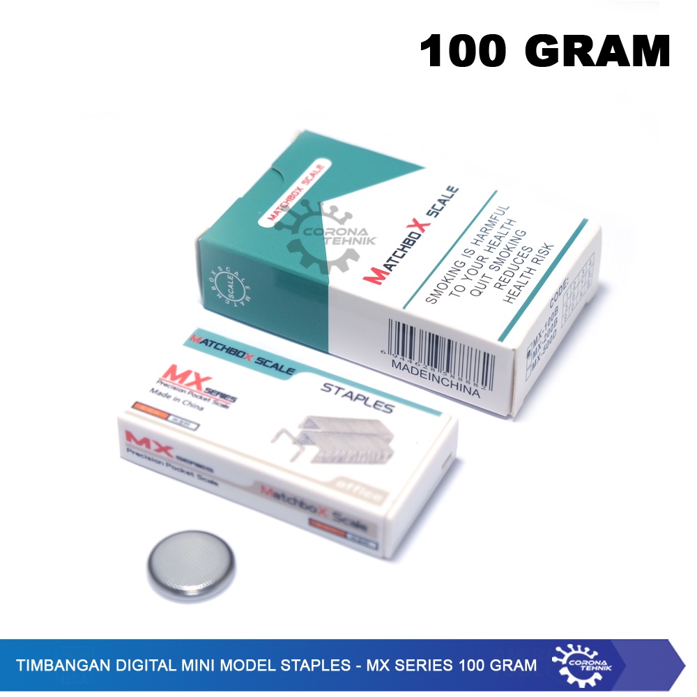 MX Series 100 Gram - MX-100B - Timbangan Digital Mini Model Staples