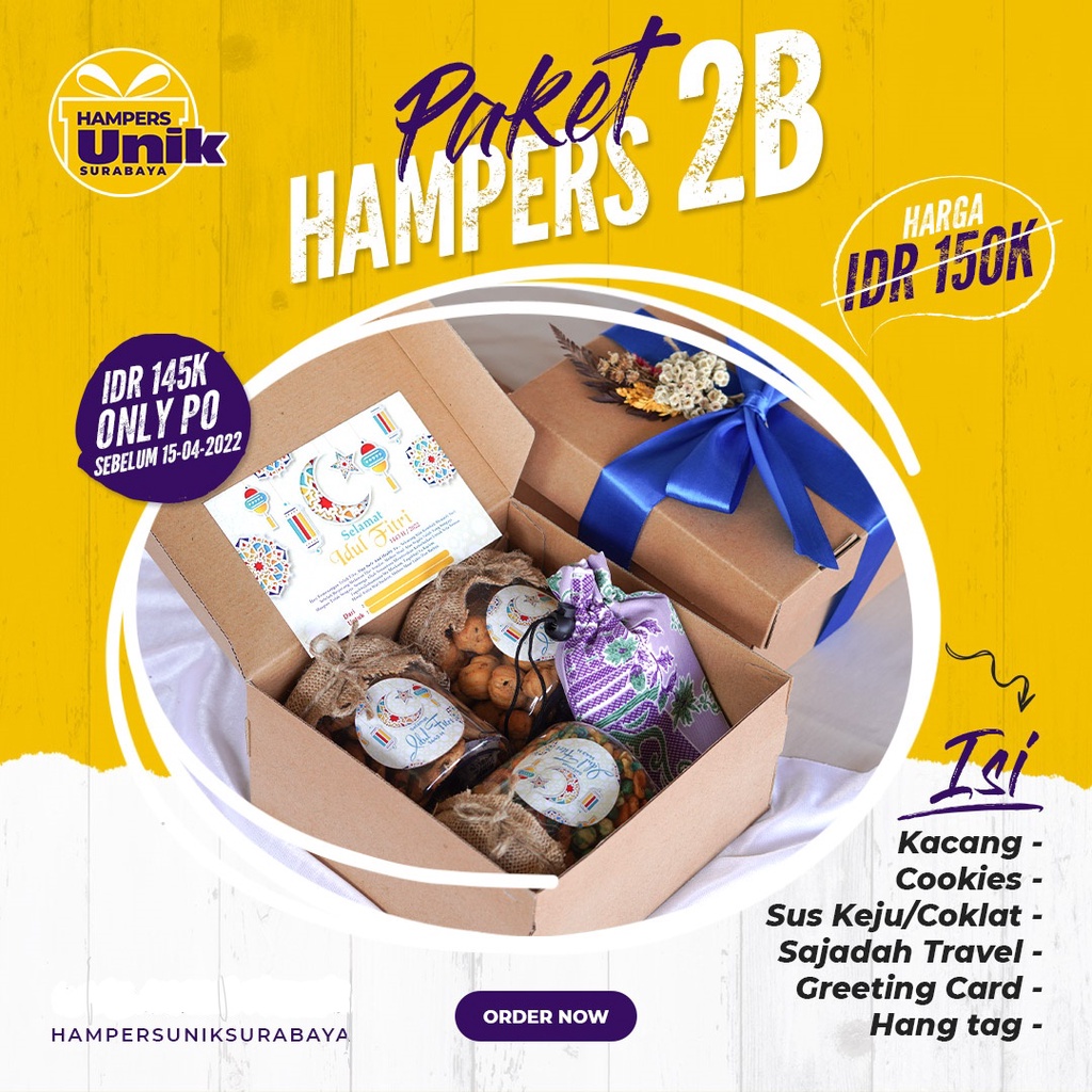 

PARCEL HAMPERS LEBARAN PREMIUM PAKET 2B