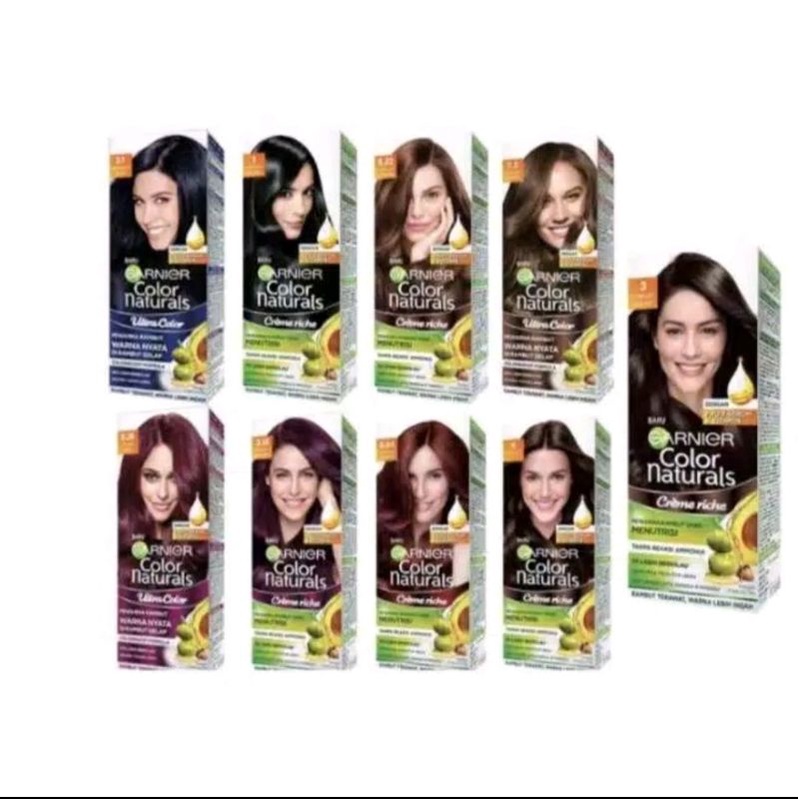 Garnier Hair Colour Natural Color / Pewarna Rambut