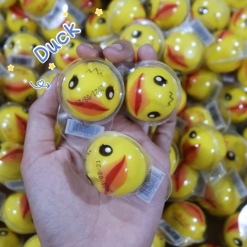 

✅1pc HALAL Bubble Gum Duck / Permen Karet Bebek / Permen Karet Trolly