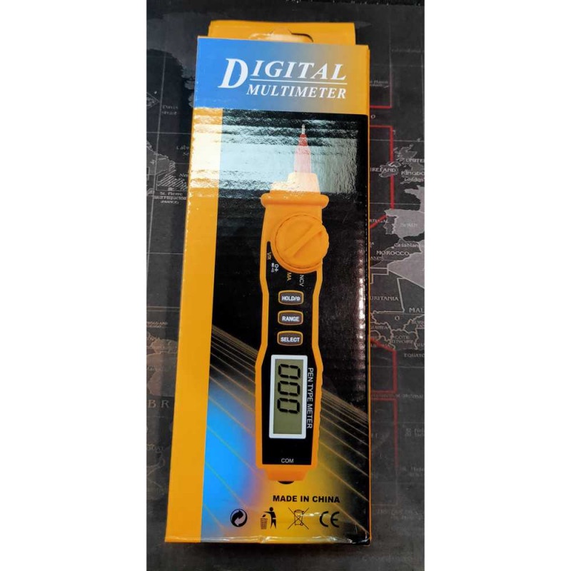 Tespen Digital Multimeter Voltage Current Tester Pen Multitester