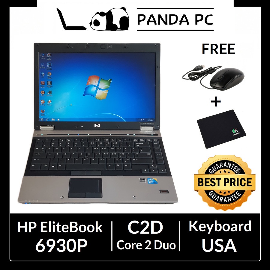 HP EliteBook 6930p Core 2 Duo P8700 - 14 in - Laptop Second C2D