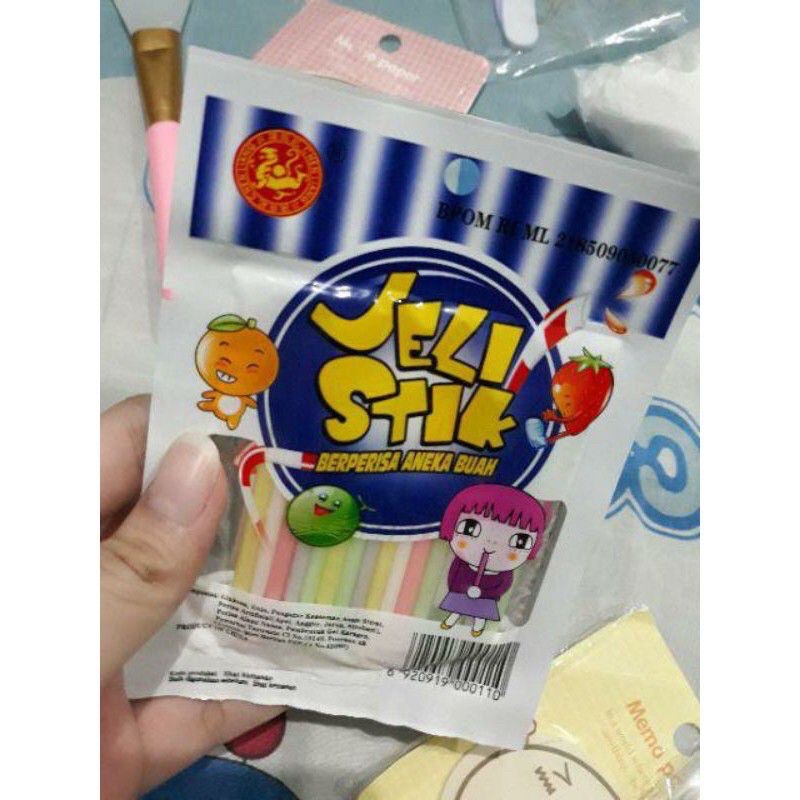 

Jelly Stick Pendek Permen Rasa Buah