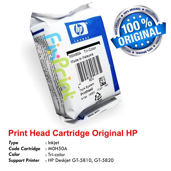 Print Head Cartridge Tinta HP GT51 GT52 Printer Deskjet GT5810 GT5820 Ink Tank 310 115 315 319 419