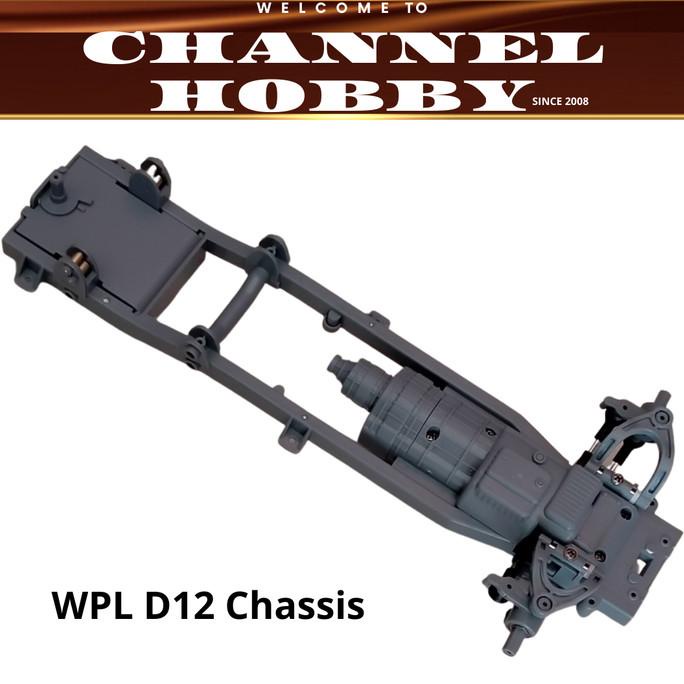 WPL D12 Part Chassis / Chassis D12 / Sparepart D12 / Chassis RC Truck