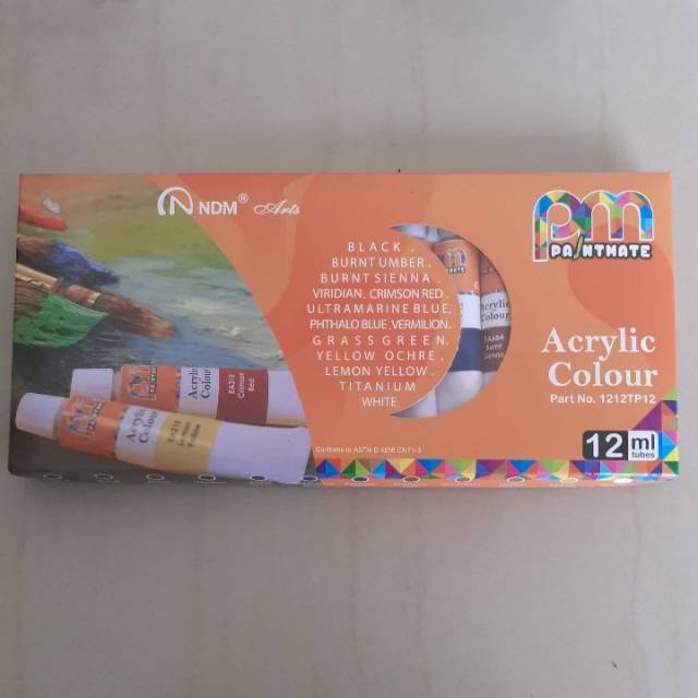

ACRYLIC COLOUR PAINTMATE