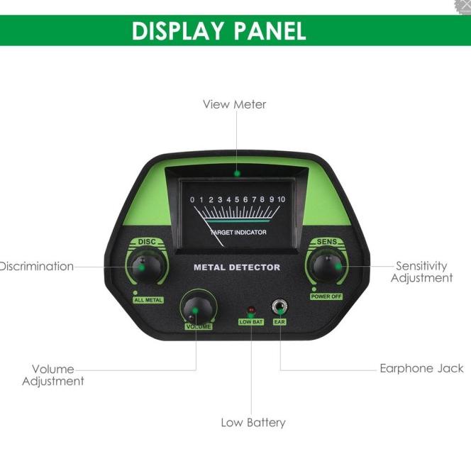 Tlms Underground Metal Detector Metal Finder Gold Detector Treasure